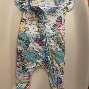 Pastel Pony Dreams Kids Footie